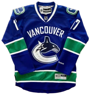Vancouver Canucks Home Reebok Premier Size M - Vrbata