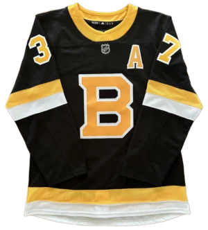 Boston Bruins Alternate Adidas Aeroready Size 50 - Bergeron