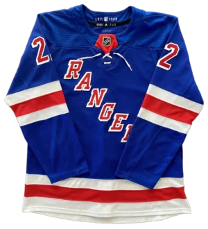 New York Rangers Home Adidas Climalite Size 52 - Shattenkirk