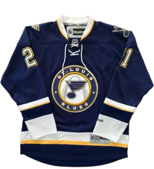 St Louis Blues Alternate Reebok Premier Size S - Berglund