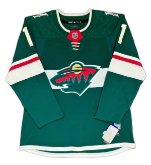 Minnesota Wild Home Climalite Jersey Size 54 - Parise