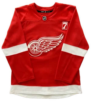 Detroit Red Wings Home Adidas Climalite Size 50