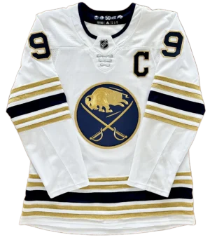 Buffalo Sabres 50th Anniversary Adidas Climalite Size 52 - Eichel