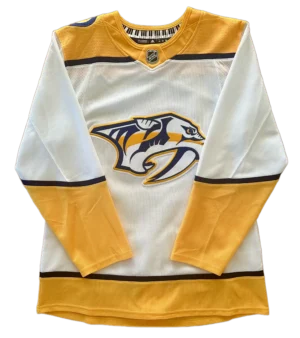 Nashville Predators Away Adidas Climalite Size 46