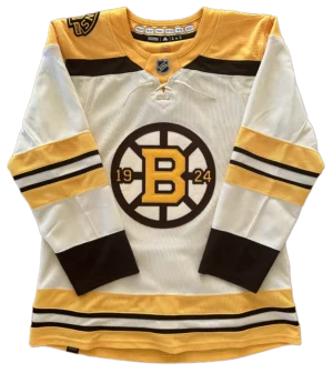 Boston Bruins 100th Alternate Adidas PrimeGreen Size 50